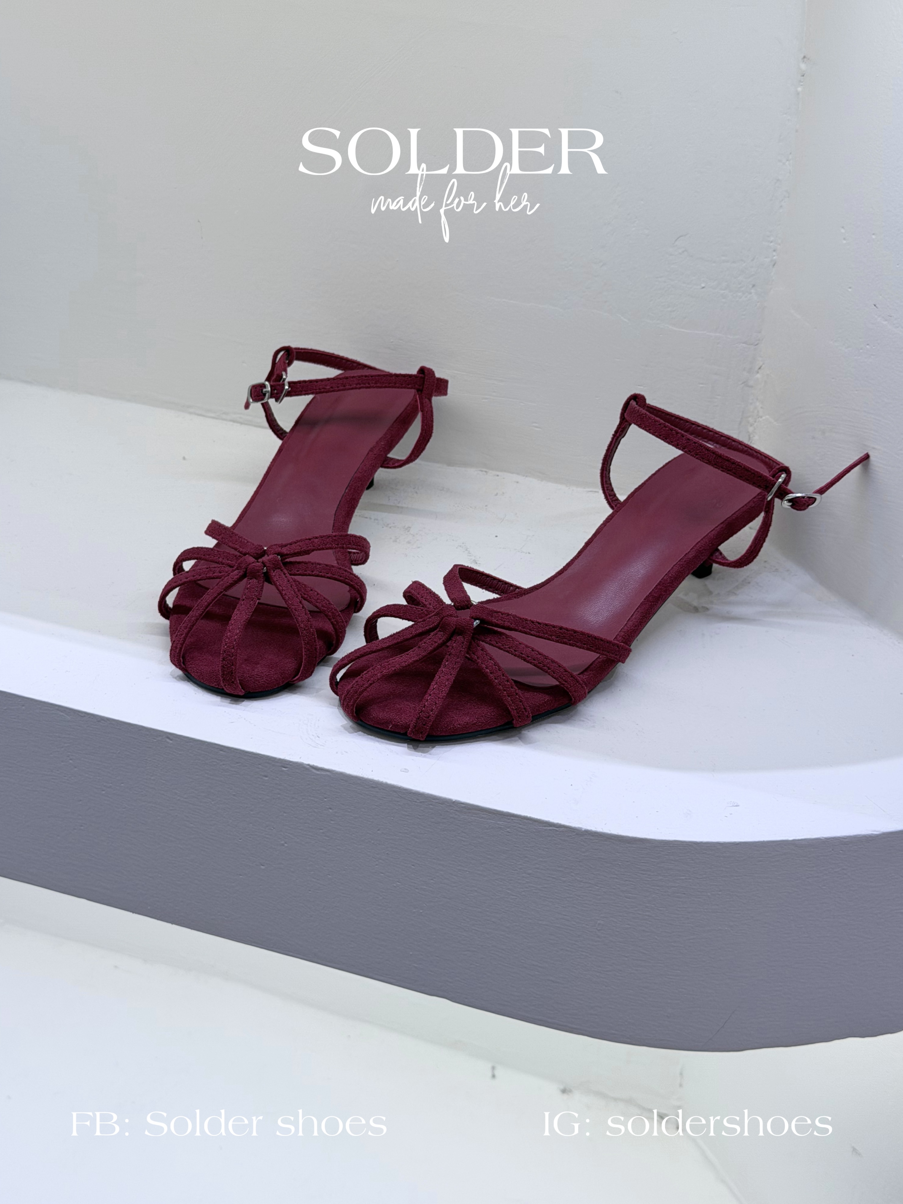 SANDAL SHOSE REN L78-1 / ĐỎ