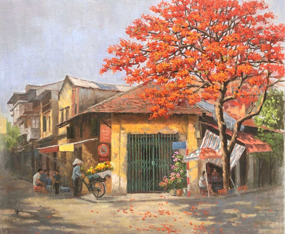 Hoa phượng đỏ