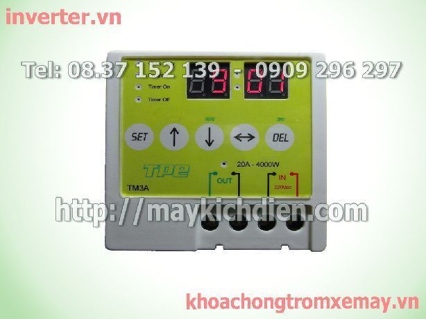 CÔNG TẮC HẸN GIỜ TẮT MỞ TỰ ĐỘNG ( TM3A )