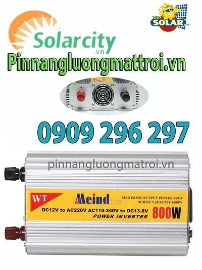 INVERTER MEIND 800W/KÍCH ĐIỆN 12VDC SANG 220VAC (MI1200SF-H8)