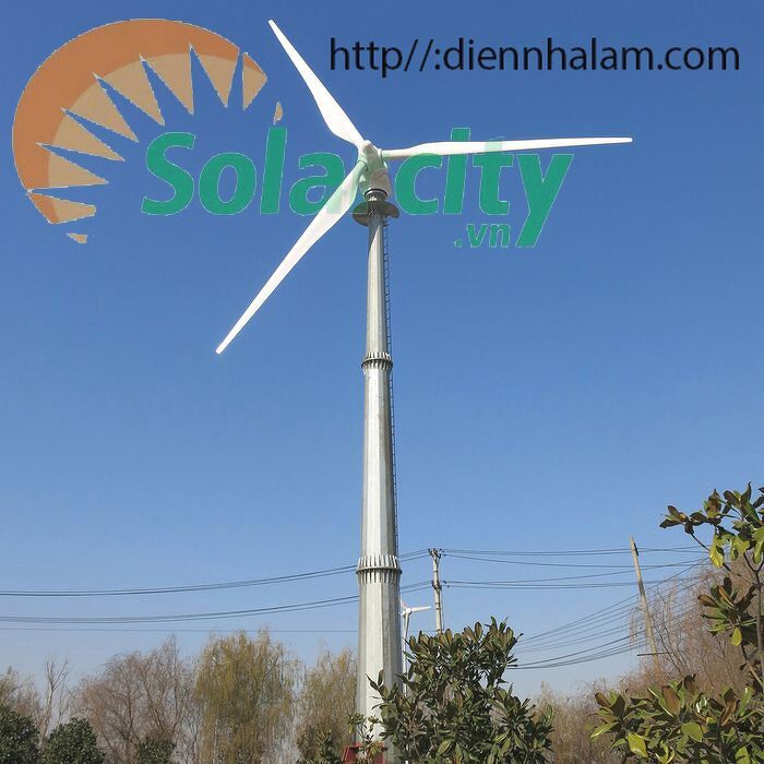 MÁY PHÁT ĐIỆN TUA BIN GIÓ 4000W SOLARCITY WIND POWER TURBINE