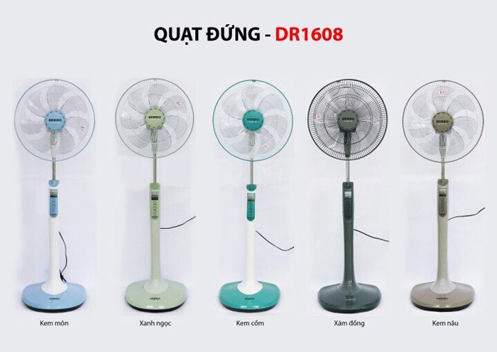 Quạt đứng điều khiển từ xa Senko DR1608