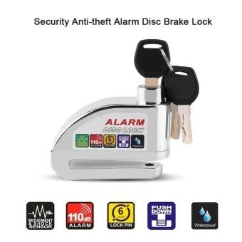 Khóa đĩa xe máy báo động ALARM