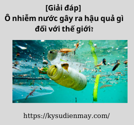 [Giải đáp] Ô nhiễm nước gây ra hậu quả gì đối với thế giới?