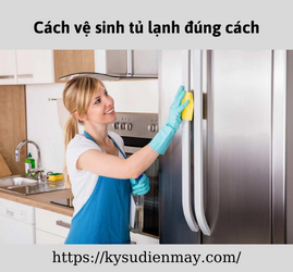 Hướng dẫn cách vệ sinh tủ lạnh đúng cách