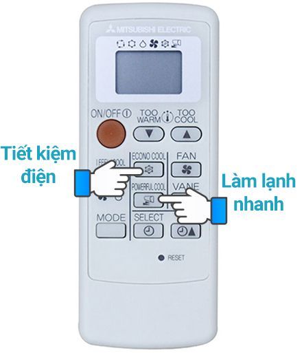 Hướng dẫn sử dụng điều hòa Mitsubishi Electric