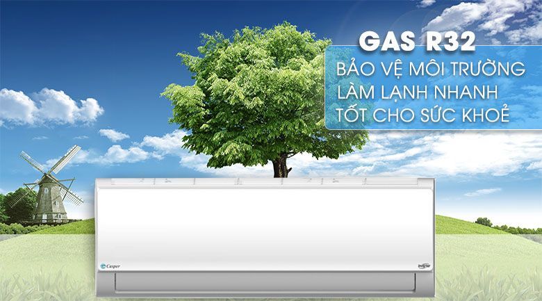 Gas R32 - thân thiện với môi trường