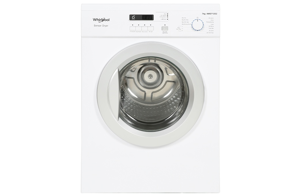 Máy sấy thông hơi Whirlpool 7kg AWD712S2