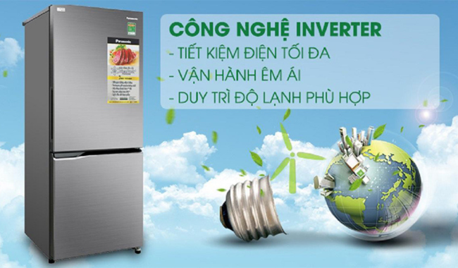 Tủ lạnh Inverter vận hành êm ái và duy trì độ lạnh phù hợp