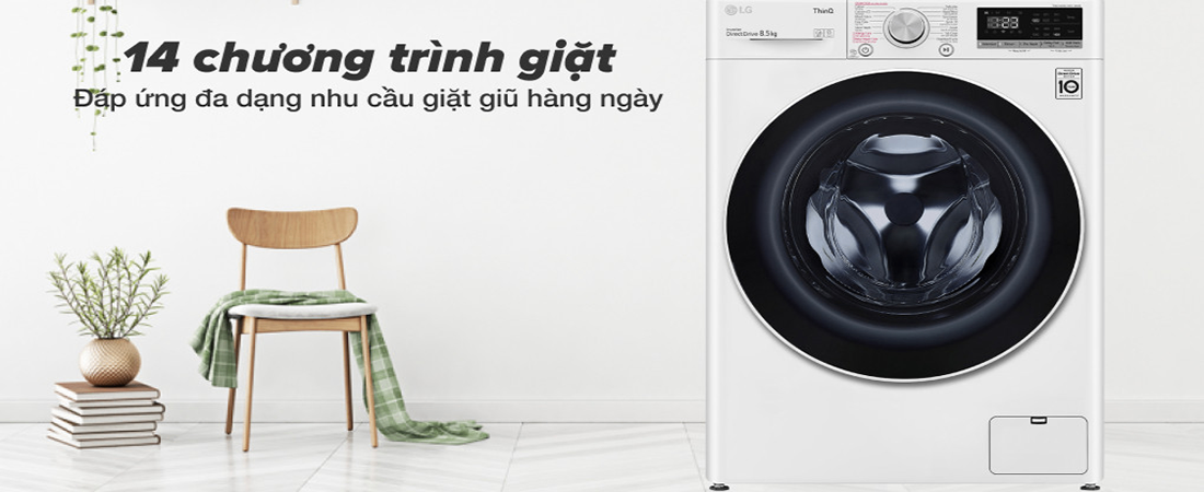 Máy giặt cửa ngang LG