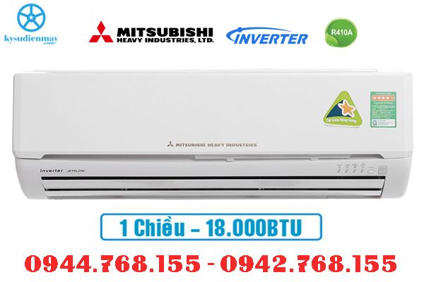 Điều hòa Mitsubishi heavy 1 chiều Inverter 18.000BTU SRK/SRC18YL