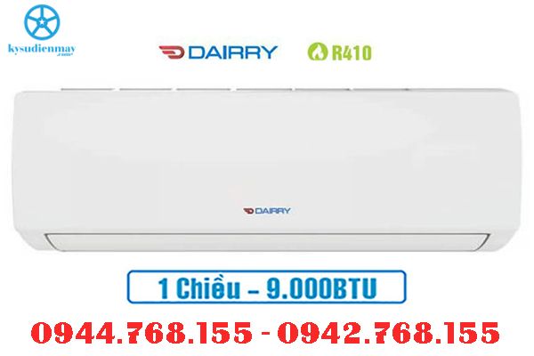 Điều hòa Dairry DR09-KC 9000BTU 1 chiều NON Inverter