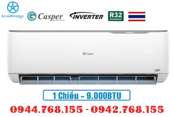 Điều hòa Casper 9000 BTU 1 chiều inverter IC-09TL32, model 2019