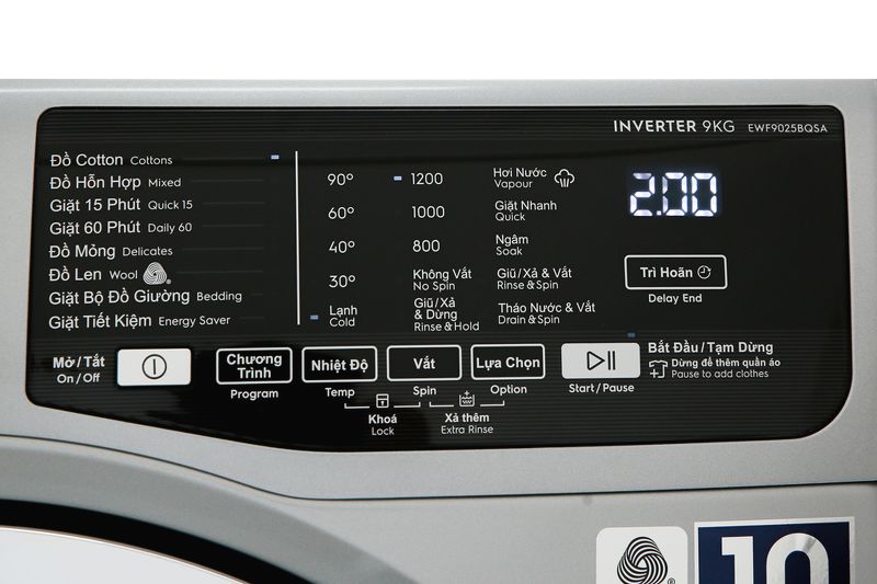 Máy giặt Electrolux EWF9025BQSA