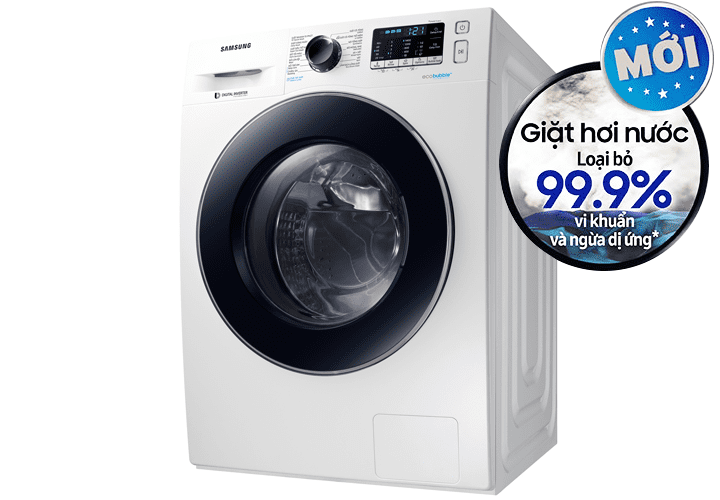 Máy giặt 9 Kg Samsung WW90J54E0BW/SV