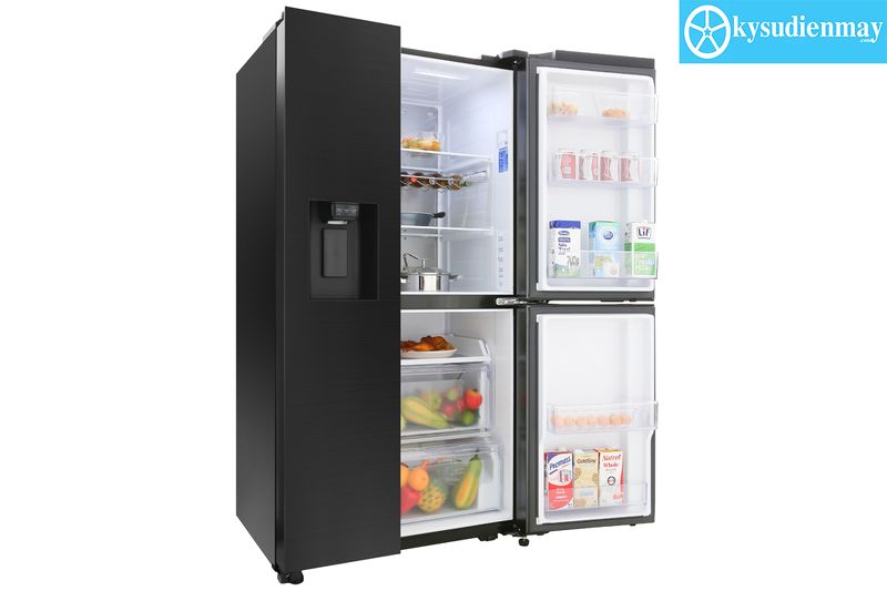 Tủ lạnh Side by side 650L Samsung RS65R5691B4/SV