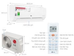 Điều hòa LG 24.000BTU 1 chiều Inverter V24ENF1