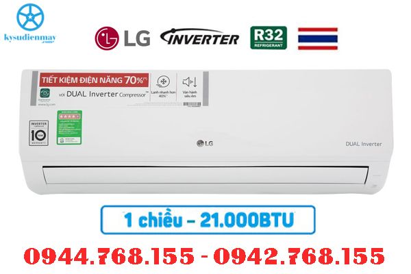 Điều hòa LG 24.000BTU 1 chiều Inverter V24ENF1