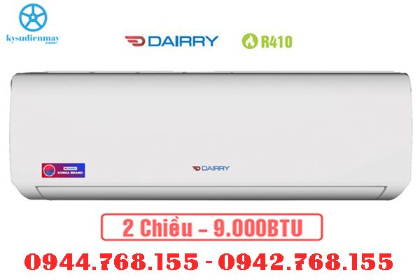 ĐIỀU HÒA DAIRRY 9000BTU 2 CHIỀU DR09-KH