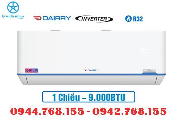 ĐIỀU HÒA DAIRRY INVERTER 9000BTU 1 CHIỀU I-DR09KC