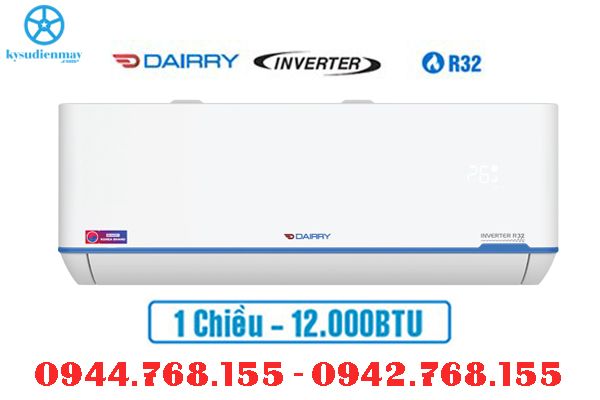 ĐIỀU HÒA DAIRRY INVERTER 12000BTU 1 CHIỀU I-DR12KC