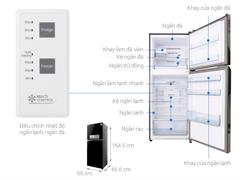 Tủ lạnh Panasonic NR-BL359PKVN 326L Inverter