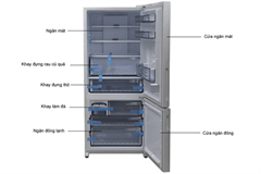 Tủ lạnh Panasonic NR-BX468GWVN - 450 Lít Cấp đông mềm