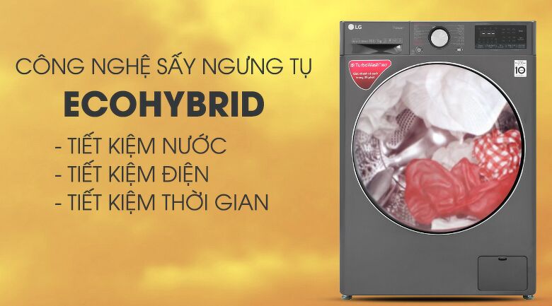 Máy giặt sấy LG FV1450H2B