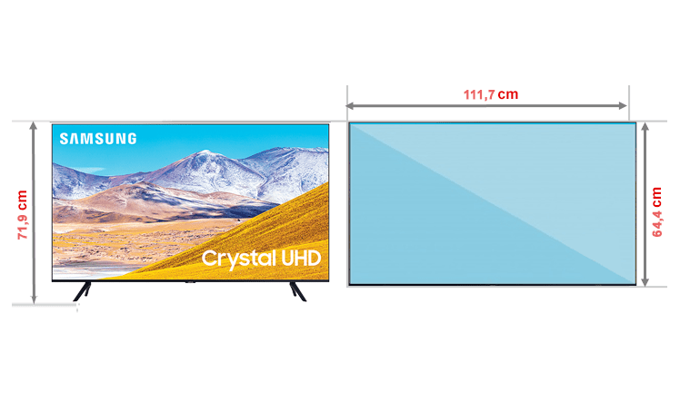 Smart Tivi Samsung 4K 50 inch 50TU8100 Crystal UHD