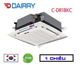 Điều hòa âm trần cassette Dairry 18000btu 1 chiều C-DR18KC