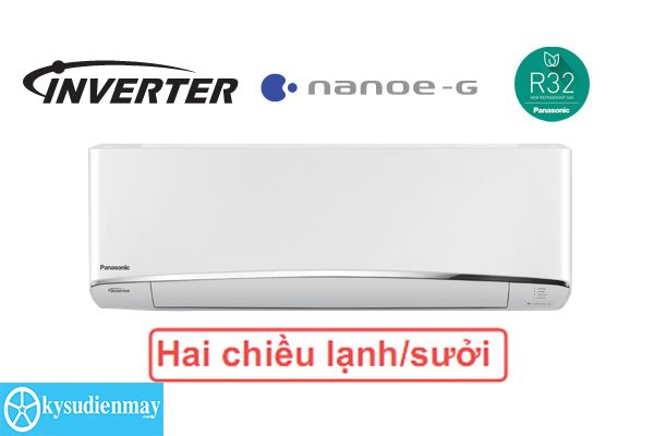 Điều hòa Panasonic 2 chiều 9.000BTU inverter YZ9UKH-8