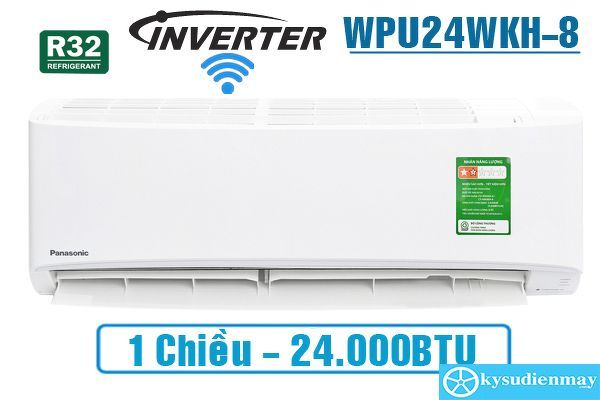 Điều hòa Panasonic 1 chiều 24000BTU wifi WPU24WKH-8M