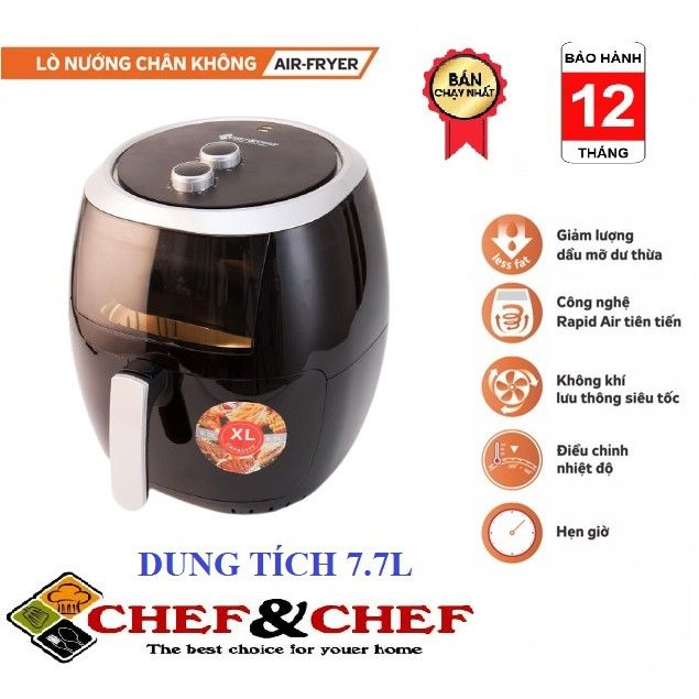 Nồi chiên không dầu Chef&Chef YJ-707