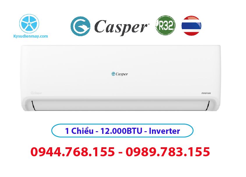 Điều hòa Casper 12000BTU 1 chiều inverter GC-12IS32