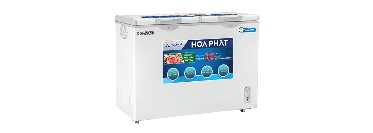 Tủ đông Funiki Hòa Phát 240 lít 2 ngăn Inverter HCFI 606S2Đ2