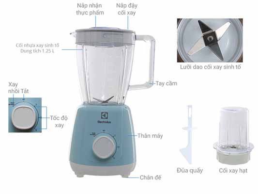 Máy xay sinh tố Electrolux EBR3416