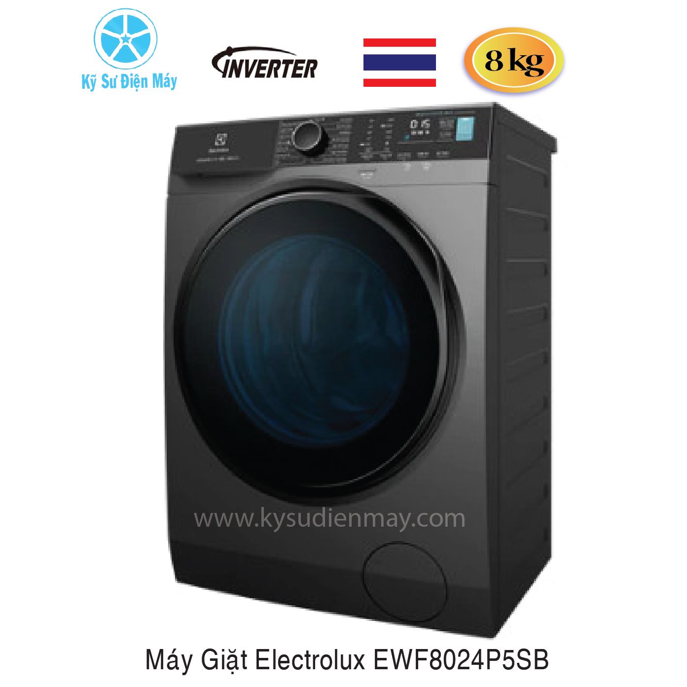 Máy giặt Electrolux EWF8024P5SB 8kg inverter