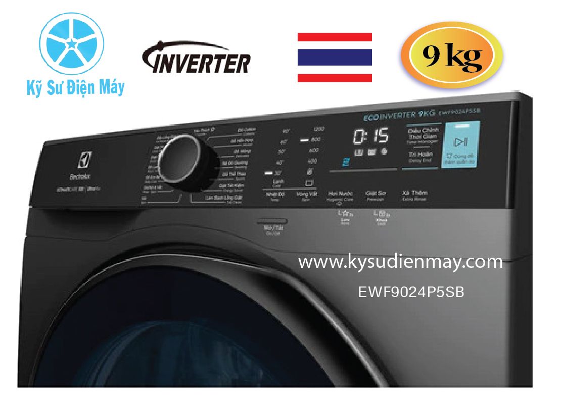 Máy giặt Electrolux EWF9024P5SB 9kg inverter