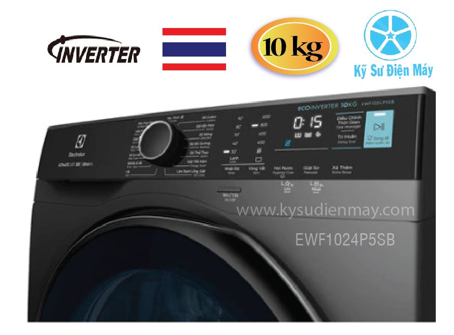 Máy giặt Electrolux EWF1024P5SB 10kg inverter