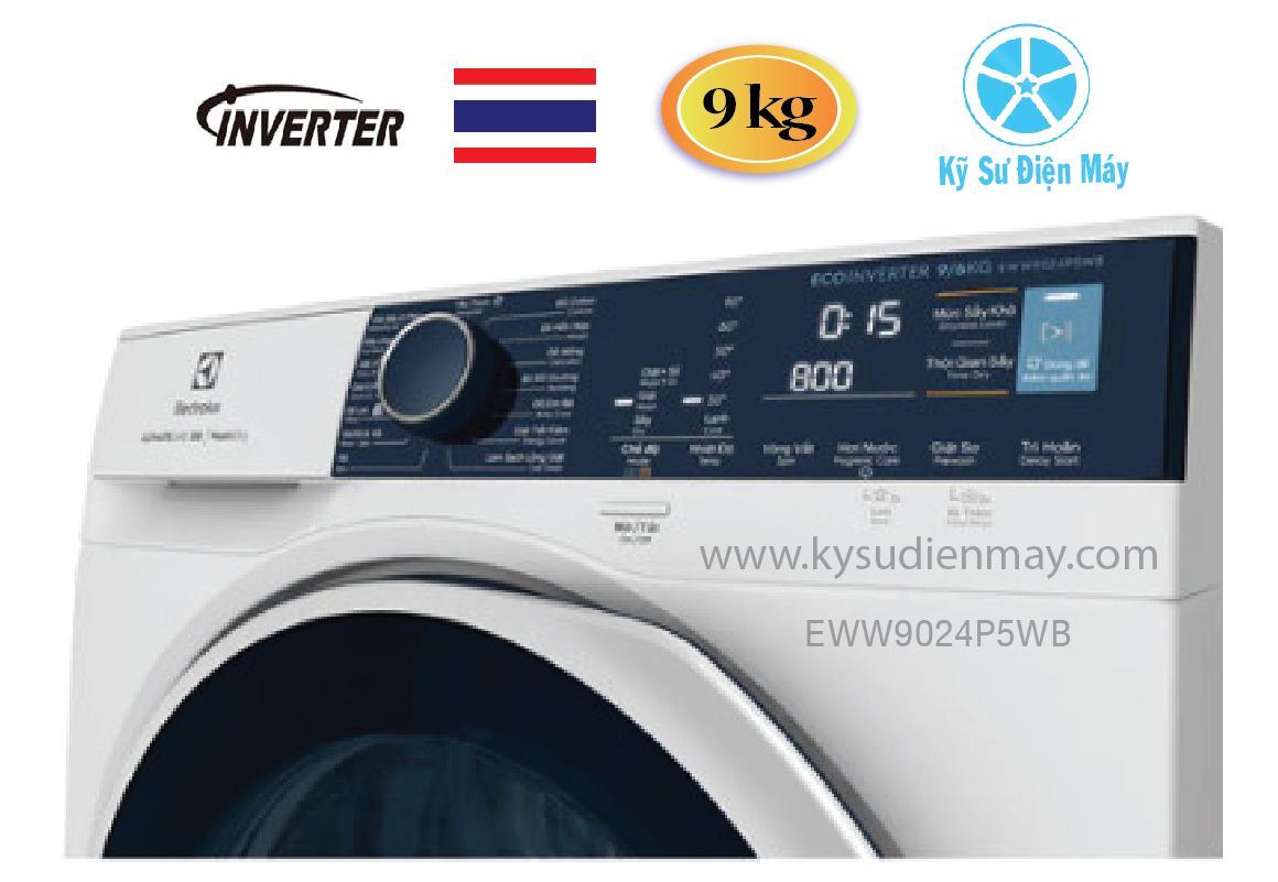 Máy giặt Sấy Electrolux EWW9024P5WB