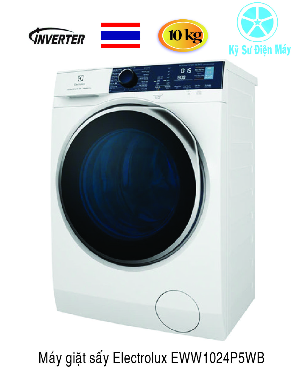 Máy giặt Sấy Electrolux EWW1024P5WB