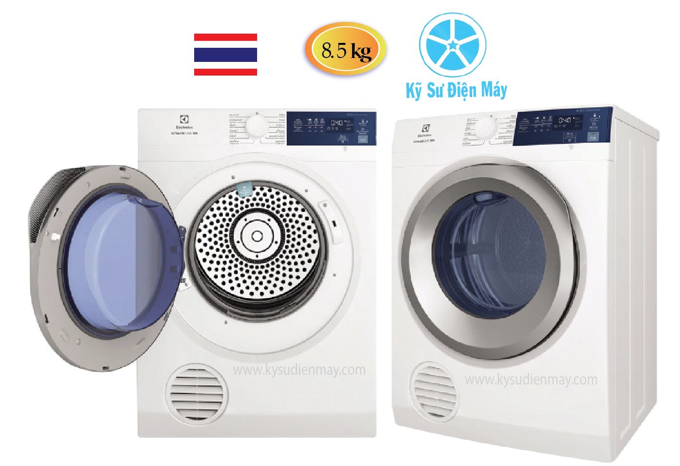 Máy sấy quần áo Electrolux EDS854J3WB