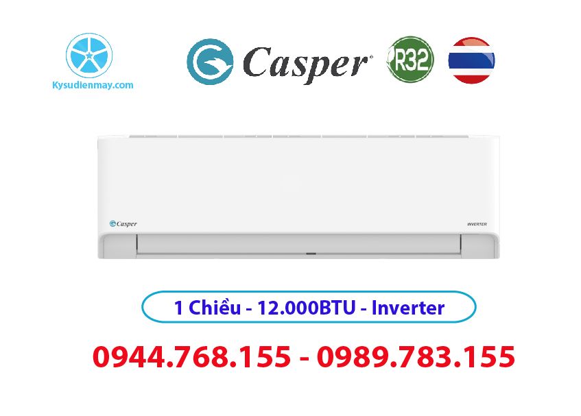 Điều Hòa Casper 12000BTU 1 chiều inverter HC-12IA32