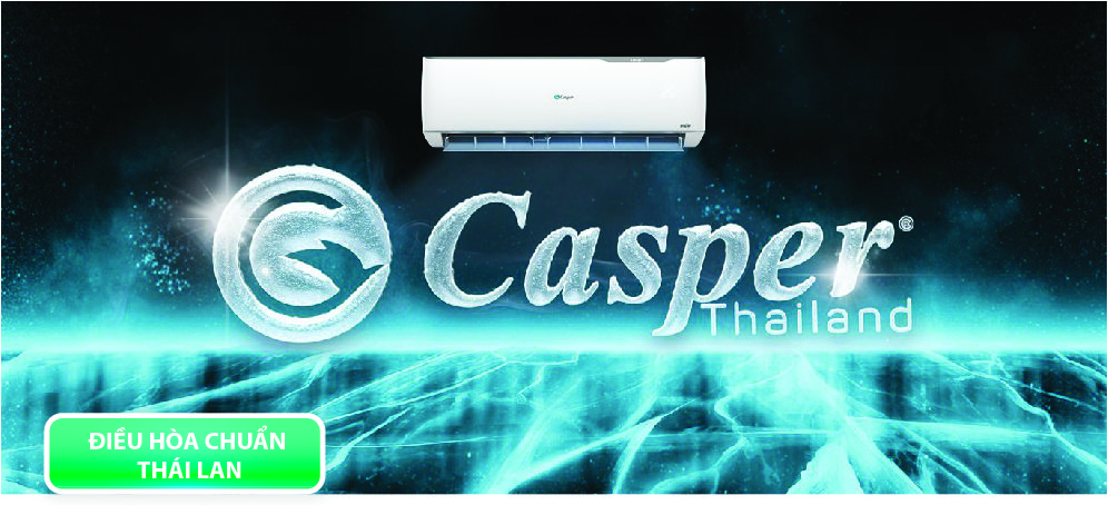 Điều hoà Casper 12.000BTU 1 chiều inverter MC-12IS33