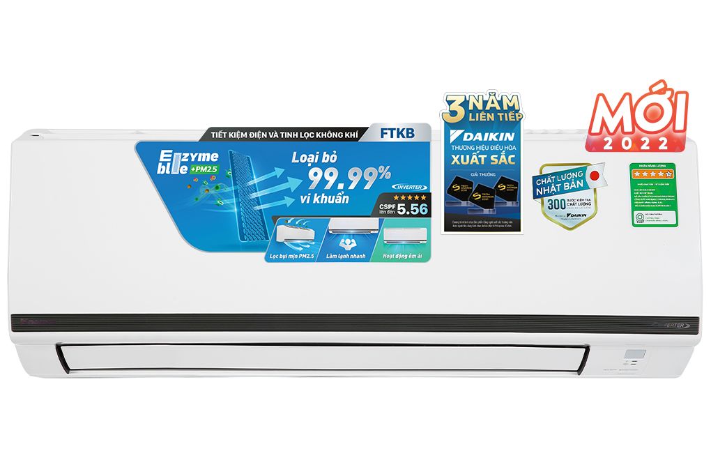 Điều hòa Daikin 9000BTU Inverter FTKB25WMVMV