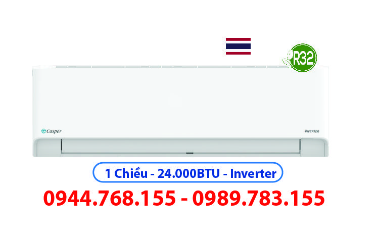 Điều Hòa Casper 24000BTu 1 chiều inverter HC-24IA32