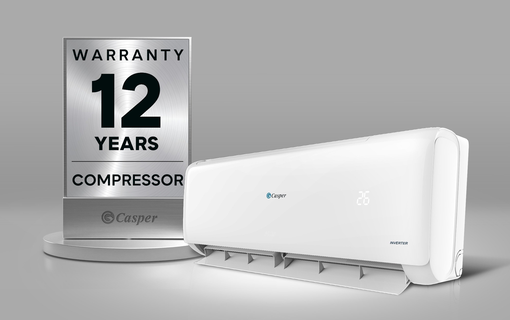 Điều hòa Casper TC-12IS35 Inverter 1 chiều 12.000BTU