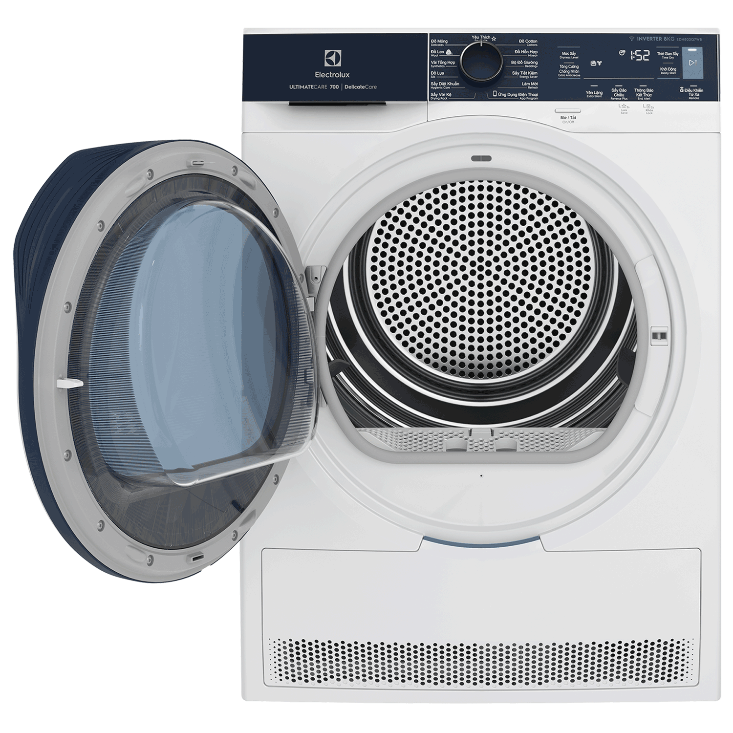 Máy sấy bơm nhiệt Electrolux EDH803Q7WB