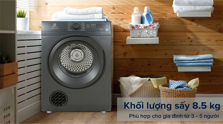 Máy sấy quần áo Electrolux EDV854N3SB