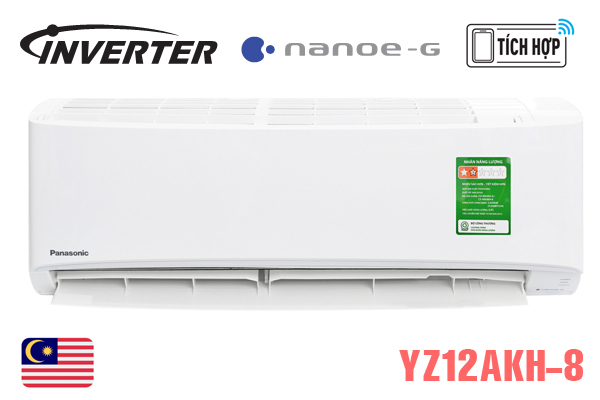 Điều Hòa Panasonic 2 Chiều 12.000BTU Inverter YZ12AKH-8